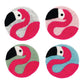 Nepal felt miscellaneous goods flamingo coaster