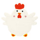 Coussin de chaise en feutre du Népal, articles divers, motif poulet