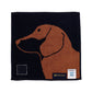 Wonderful Peace Profile Dachshund Mini Towel