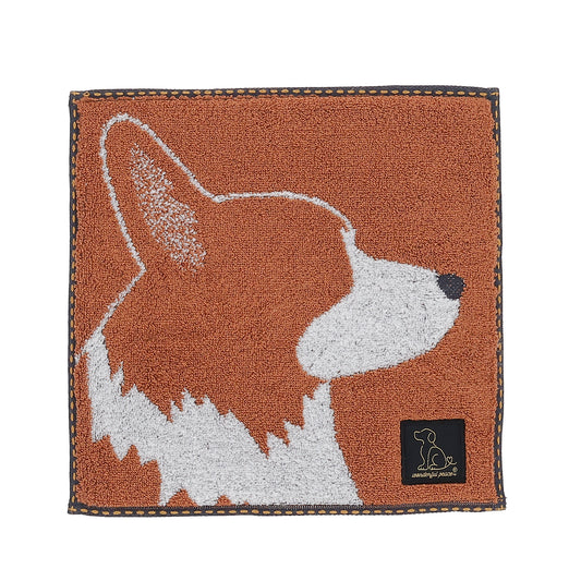 Wonderful Peace Profile Corgi Mini Towel