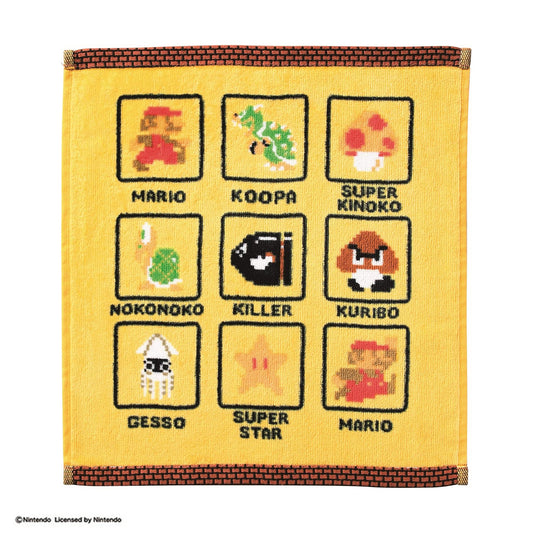 Marushin Nintendo Hand Towel Mario Dot icon
