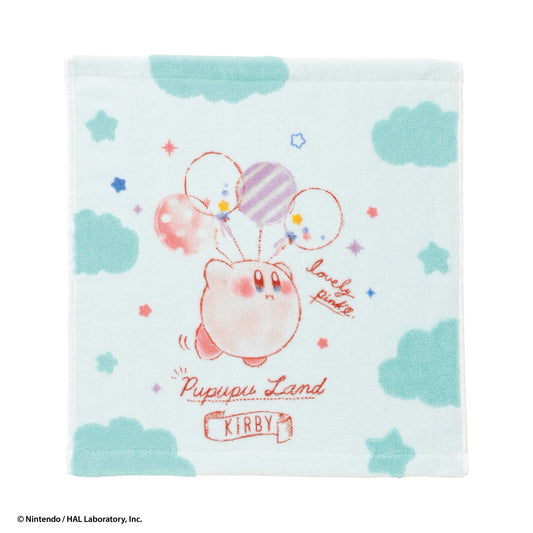 Kirby Cotton candy balloon Wash towel