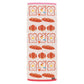Porukka Pattern Bread skinny towel