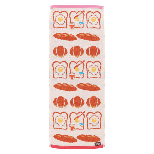 Porukka Pattern Bread skinny towel