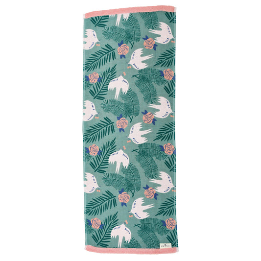Polku Turtle Doves skinny towel