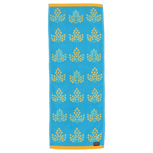 Porukka Pattern Mimosa skinny towel