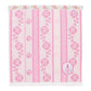 Pink Ribbon Rose Line wash towel