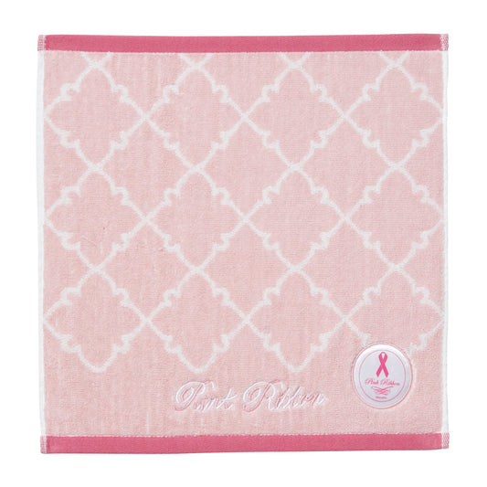 Pink Ribbon Pale Pink Ribbon wash towel