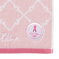 Pink Ribbon Pale Pink Ribbon face towel