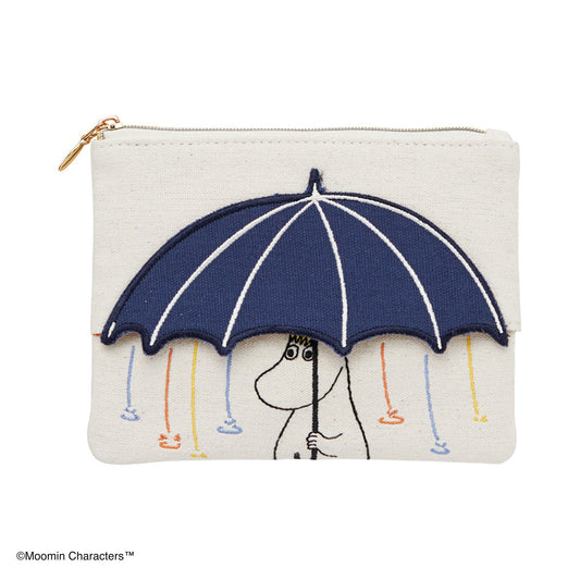 Moomin Rain and umbrella pouch with tissue case