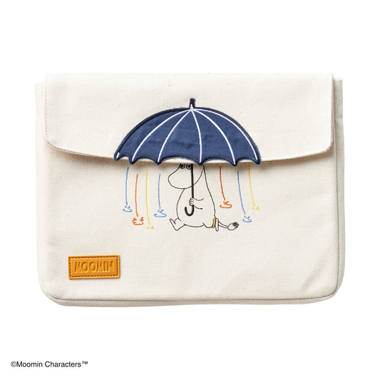 Moomin Rain and umbrella Tablet Case