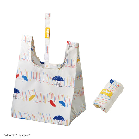 Mini sac écologique Moomin Rain et parapluie