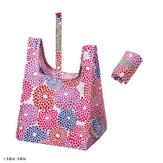 SOU・SOU Kikuzukushi mini eco bag