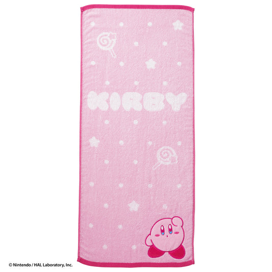 Kirby Cosmic Pink face towel
