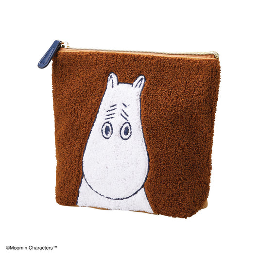 Moomin Fluffy brown pouch