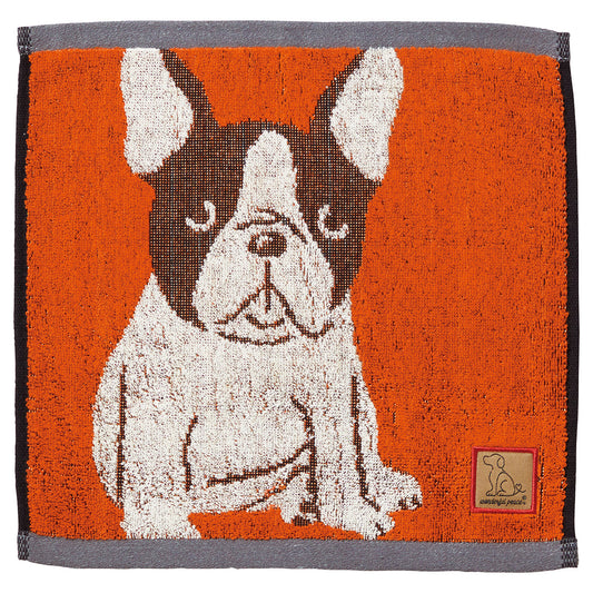 Wonderful Peace Love Eyes French Bulldog Carry Towel