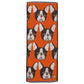 Wonderful Peace Love Eyes French Bulldog Skinny Towel
