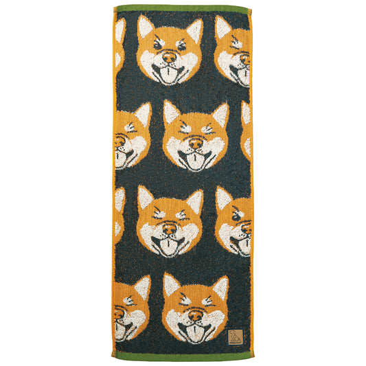 Wonderful Peace Love Eyes Shiba Inu Skinny Towel