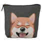 Wonderful Peace Love Eyes Shiba Inu Pouch