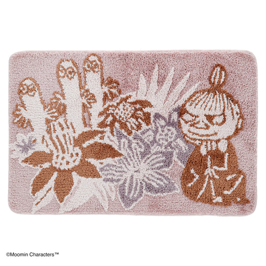 Moomin Flower and you tuface toweled mat