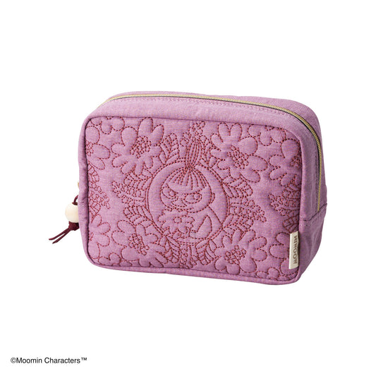 Moomin Quilting purple pouch