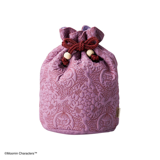 Moomin Quilting purple Drawstring Bag