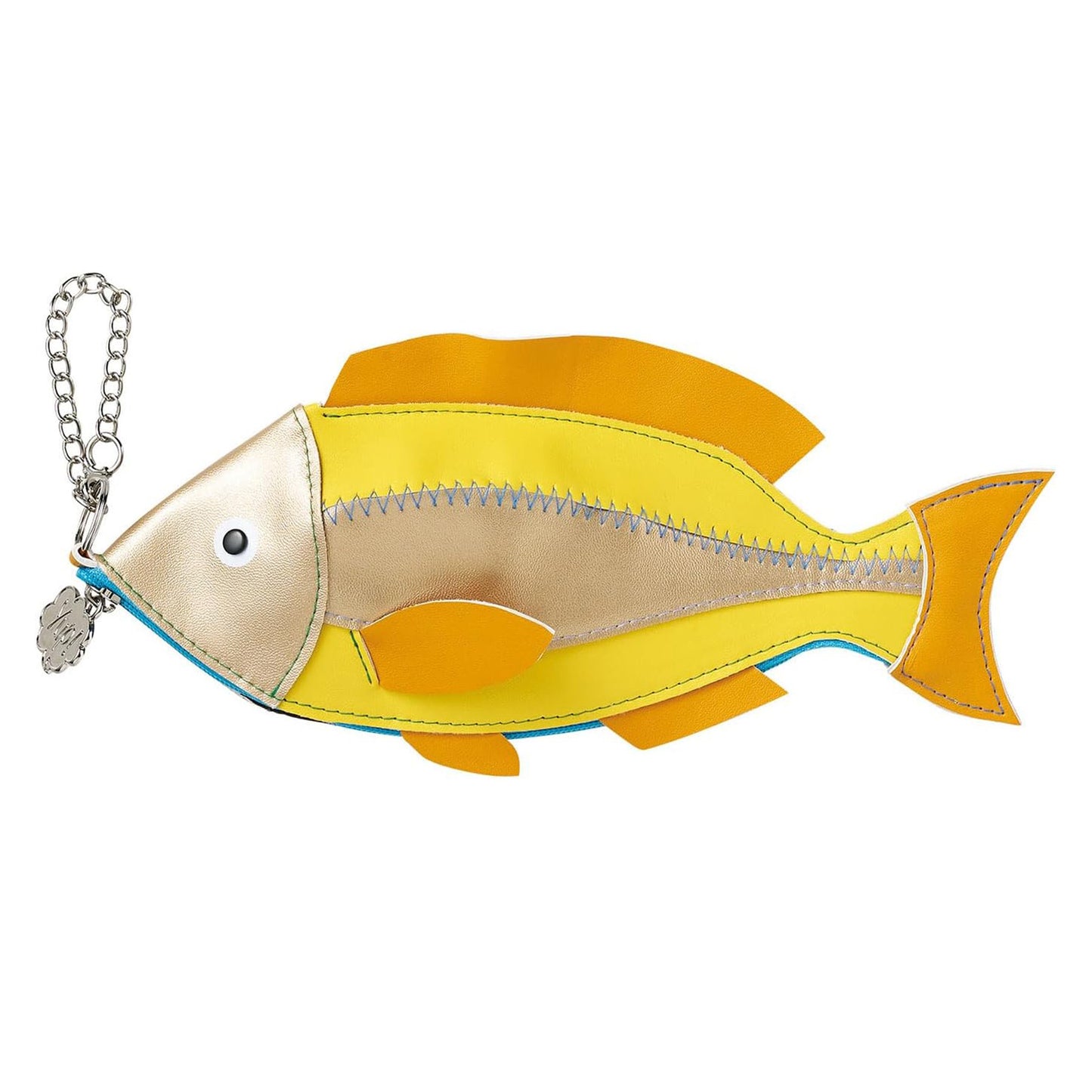 Marushin Yup! Pouch FISH YELLOW