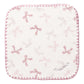 Pink Ribbon Fleur wash towel