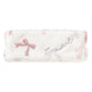 Pink Ribbon Fleur hair band