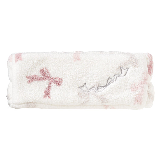 Pink Ribbon Fleur hair band