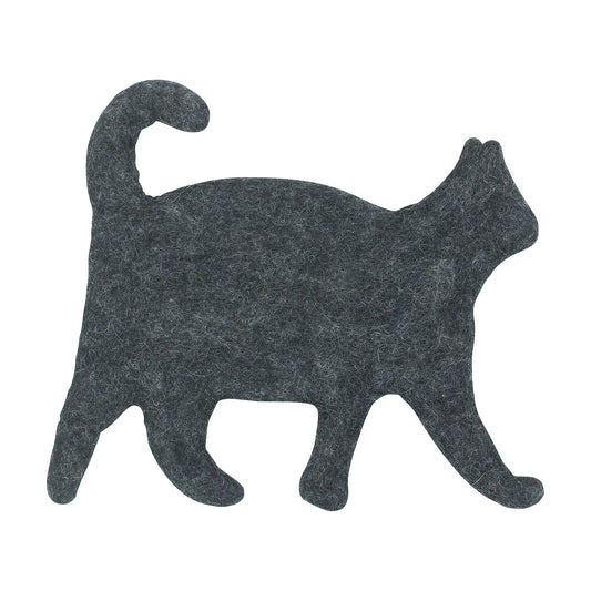 Nepal felt miscellaneous goods kitchen cat Trivet