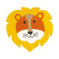 Nepal felt miscellaneous goods Lion chair pad