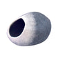 Nepal felt miscellaneous goods oval wool dome cat dome black