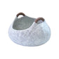 Nepal felt miscellaneous goods natural basket L ivory