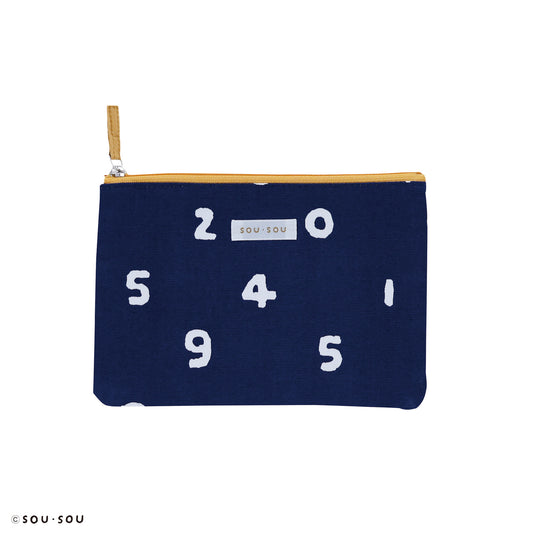 SOU・SOU SO-SU-U flat pouch(S)