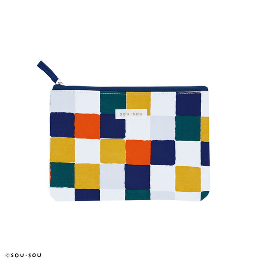 SOU・SOU Days flat pouch(S)