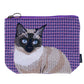 Wonderful Peace Life Siamese Cat Pouch