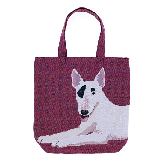Wonderful Peace Life Bull Terrier Tote Bag