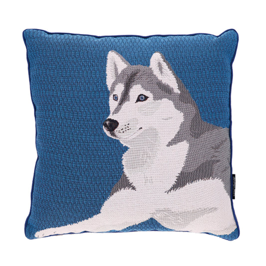 Wonderful Peace Life Siberian Husky Cushion