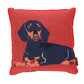 Wonderful Peace Life Dachshund Cushion