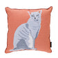 Wonderful Peace Life Russian Blue Cushion