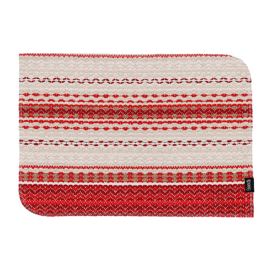 Swedy MALVA Square Place mat red
