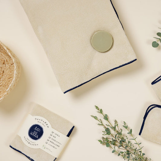 to:alla Ivory mini towel