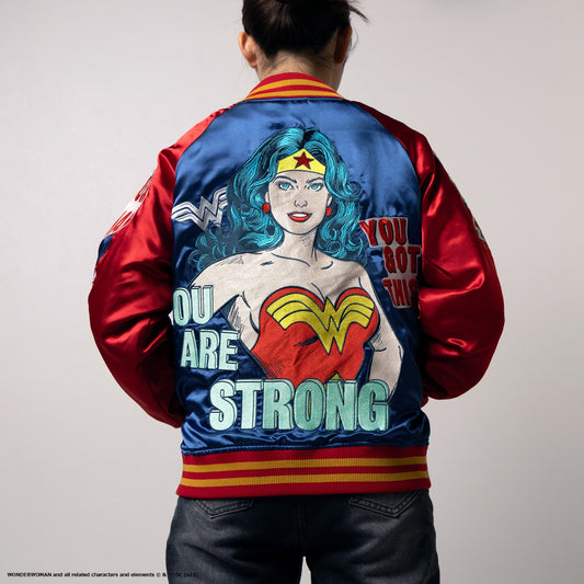 Warner bros. DC You Are Strong Sukajyan L