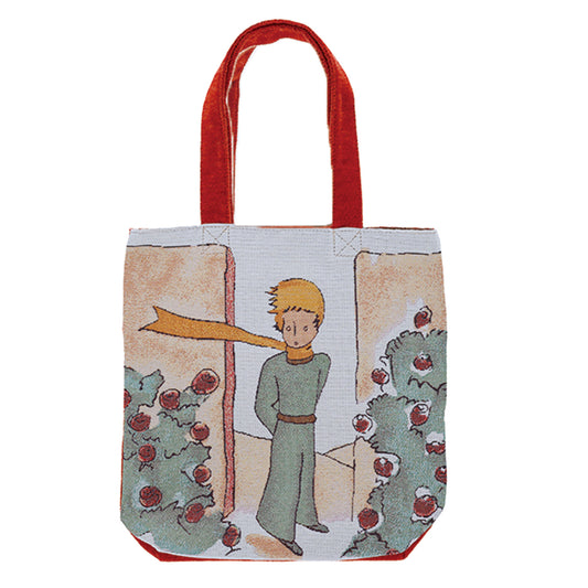 The Little Prince Rose Garden and Prince tote bag