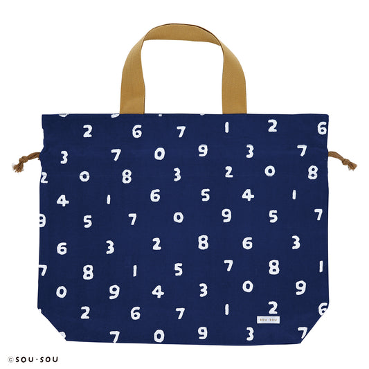 SOU・SOU SO-SU-U kinchaku tote bag