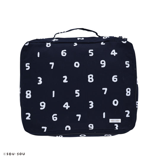 SOU・SOU SO-SU-U (nurebairo) travel pouch (M)