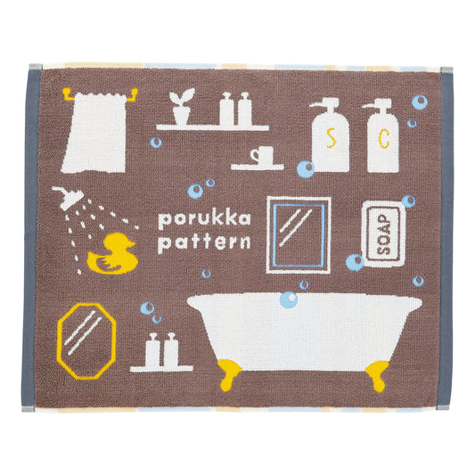 Porukka Pattern Bathroom towel bath mat