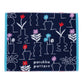 Porukka Pattern Vase towel bath mat