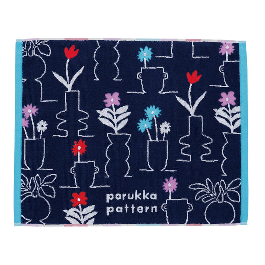 Porukka Pattern Vase towel bath mat